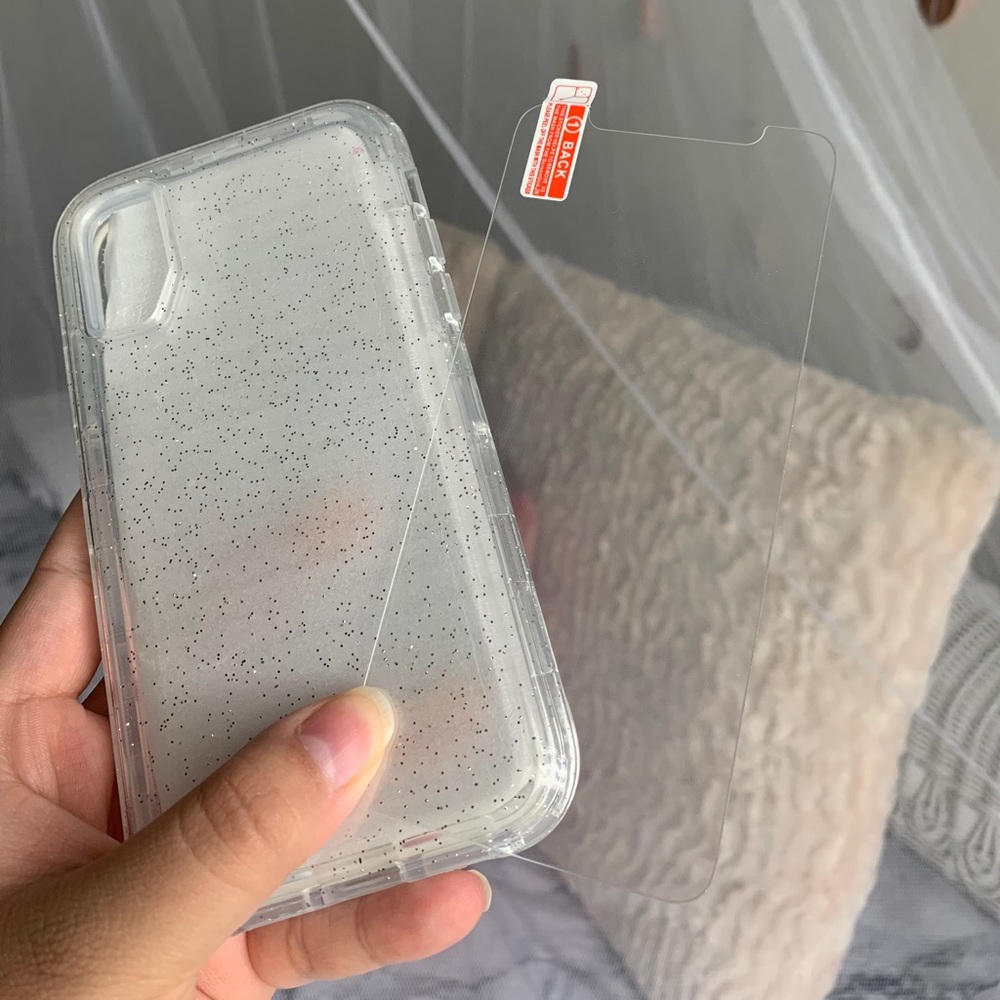 Clear iPhone case